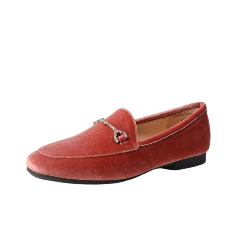 STEVE MADDEN Loafers 1.5cm Women's Red-2