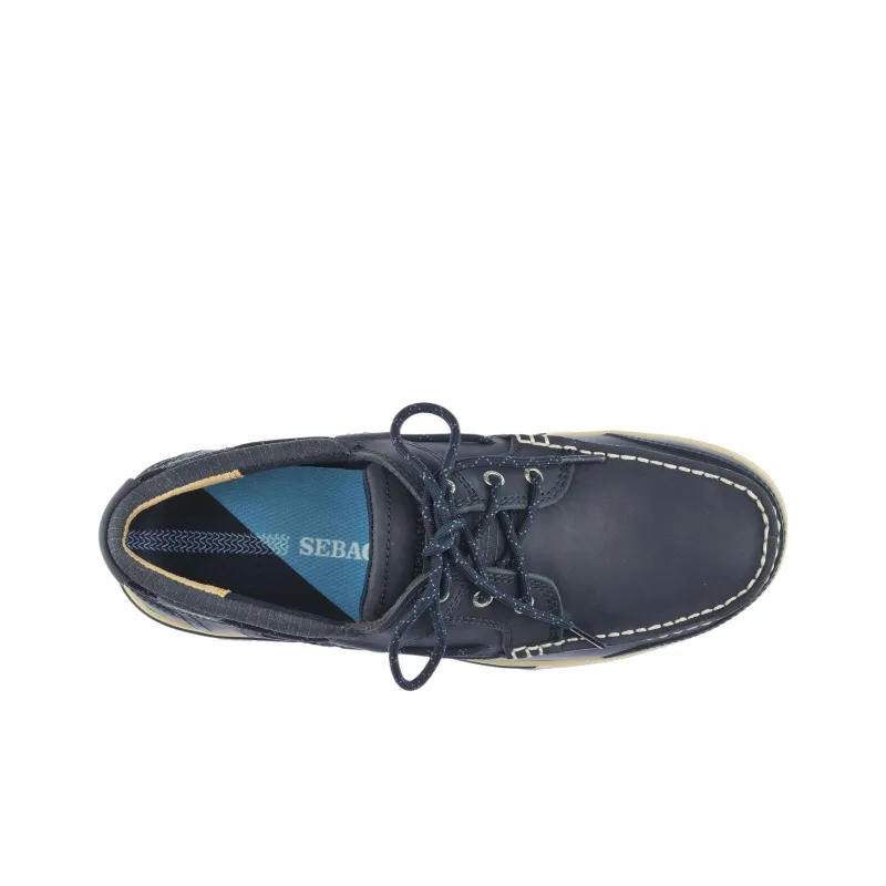 Sebago Triton Boat Shoes Men's Blue-2