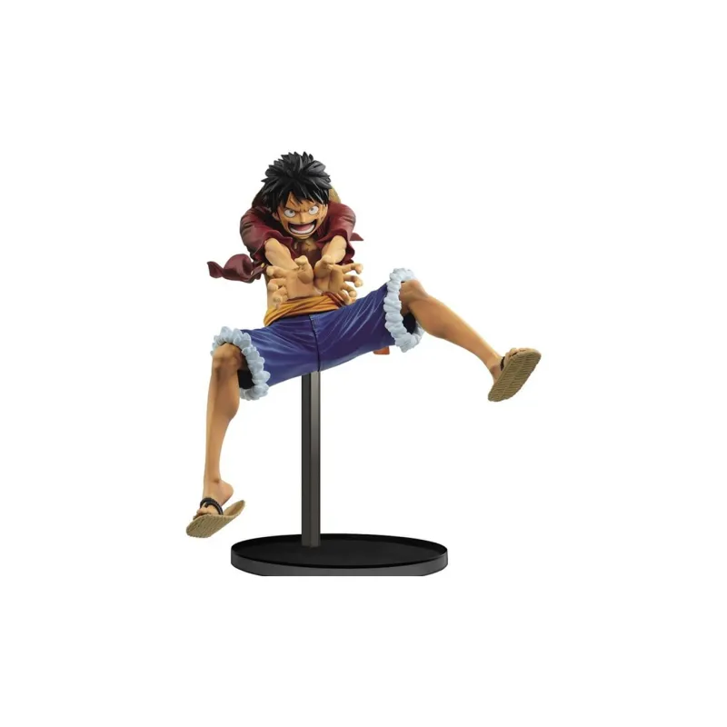 BANPRESTO One Piece Maximatic Monkey D. Luffy Ii Figure Blue & Red-3