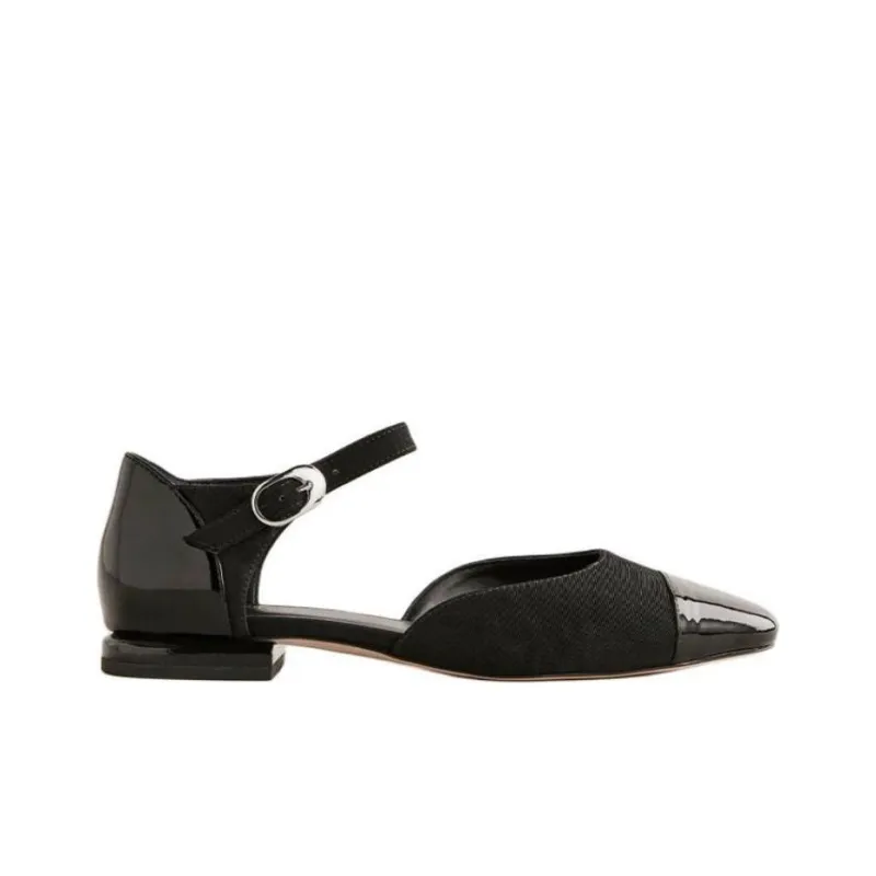 REFORMATION Martha Casual Single Shoes Women's Black-1