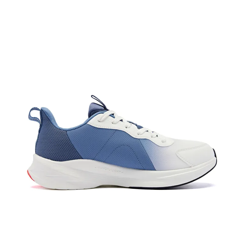 QIAODAN Cushioning Low-Top Running Shoes Men's Coastal Blue-1