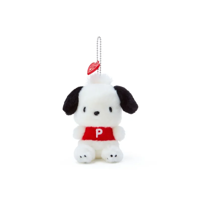 Sanrio Pochacco, Red Clothing Dolls Plush Pendant 10cm Height-1