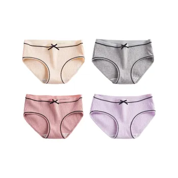 Flowers In Water Underpants Women's 4 Pack