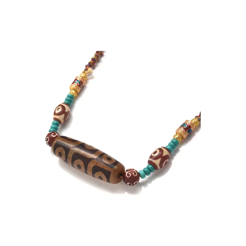 Abby's Wonderland Agate Jade Necklaces Unisex-5