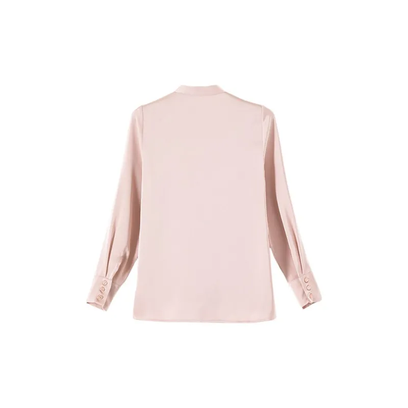 Late White Shirts Women's Pink-1