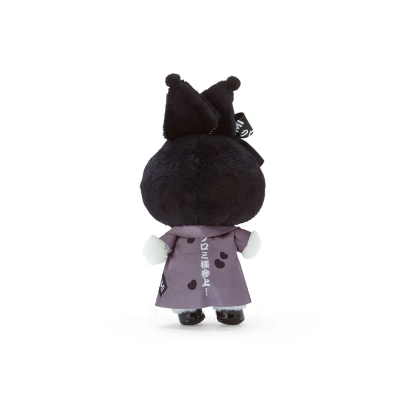 Sanrio Kuromi Black Clothing Dolls Plush Pendant 19cm Height-1