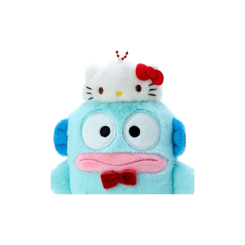 Sanrio Hangyodon Hello Kitty50 Anniversary HANGYODON Dolls Plush Pendant 16cm High-3