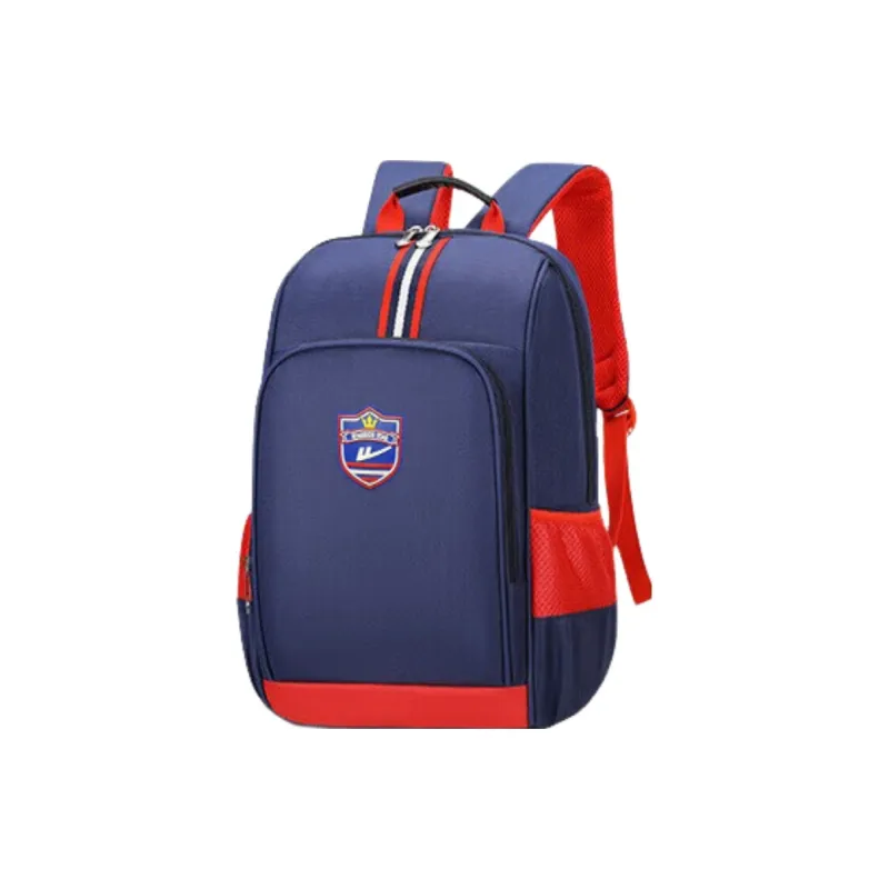 Warrior Polyester Backpack Regular Men's Blue-2
