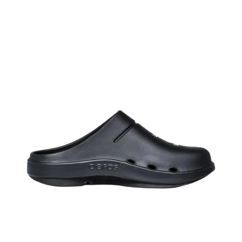 OOFOS x Takahiromiyashita Thesoloist Wrap toe Slippers Men's Black-1