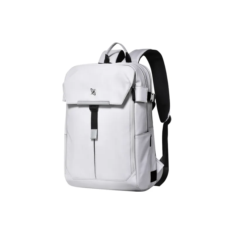 HAWA Oxford Backpack Regular Unisex Ecru Gray-1