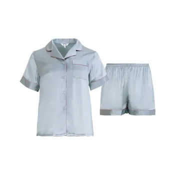 Silk Boundary Pajama Set Women's
