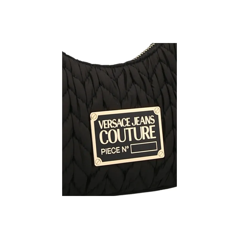 VERSACE JEANS COUTURE Polyester With Nylon Crossbody Bag, Shoulder Bag Women's Black-2