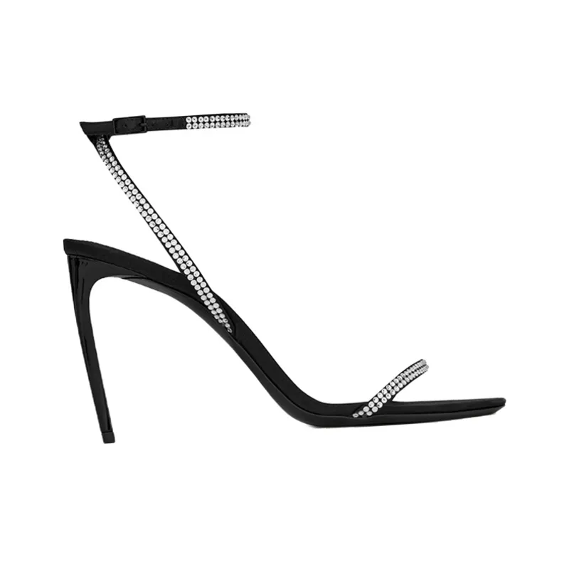 SAINT LAURENT Georgia Strap Sandals Women's-1