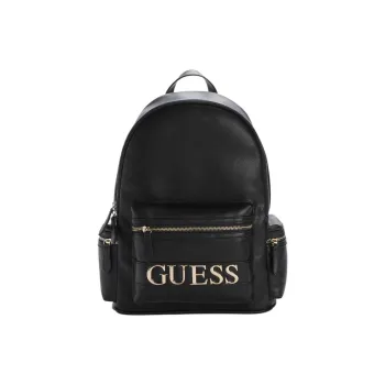GUESS Artificial Leather Backpack Regular Women's Black