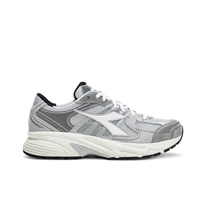 Diadora Wear Resistant Low Top Casual Shoes Unisex Gray-1