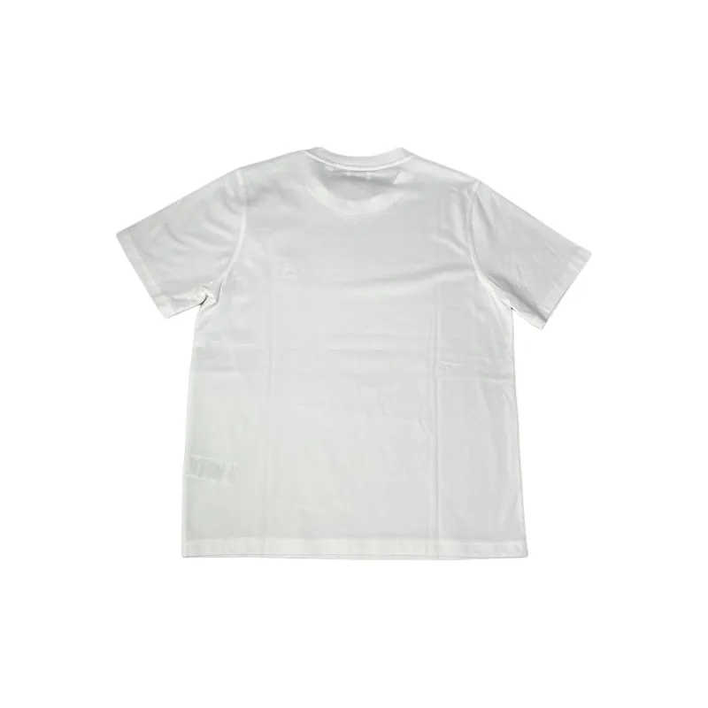 Burberry Drop Shoulder Sleeve T Shirt Women's White-1