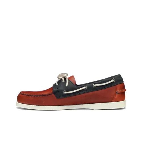 Sebago Boat Shoes Men Red