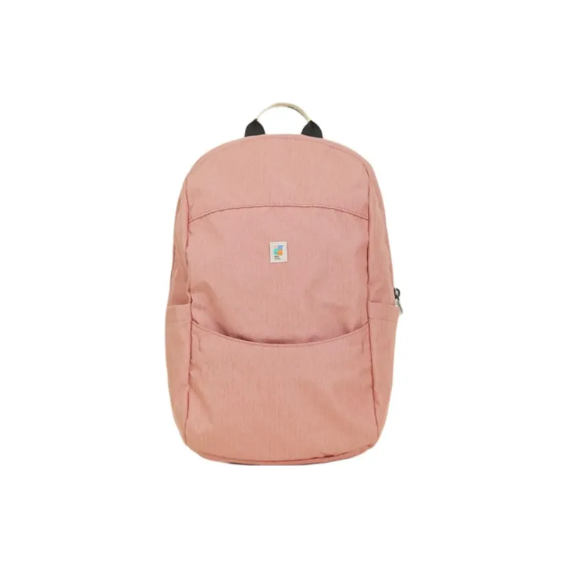 Cloud Factory Polyester Backpack Medium Size Unisex Black/Pink/Turquoise/Orange-0