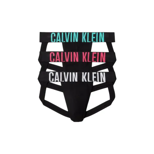 CALVIN KLEIN Underpants Europe Version Men's 3 Pack Black