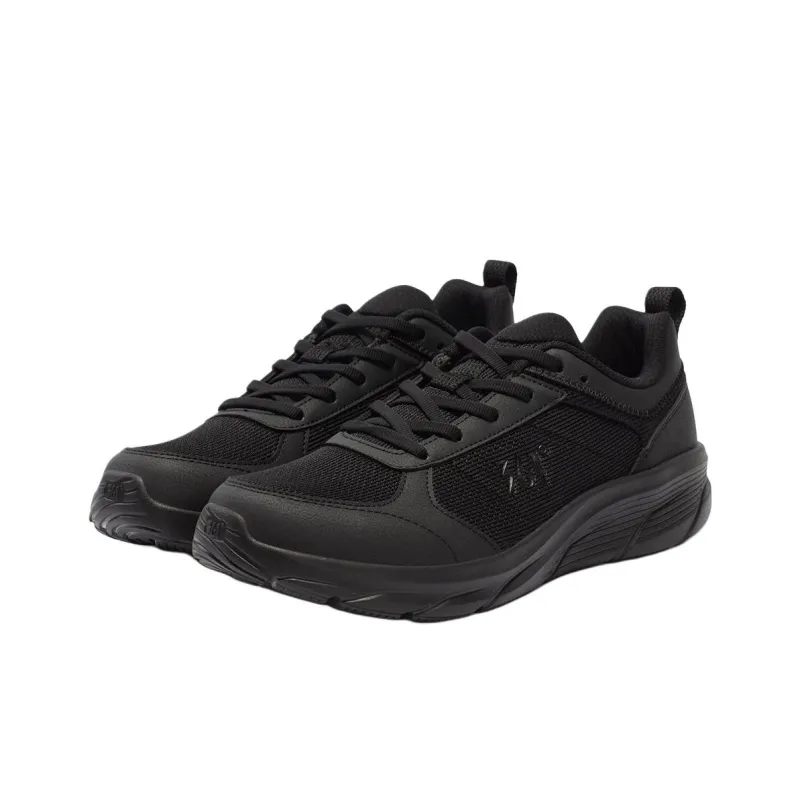361° Cushioning Wear-Resistant Low-Top Casual Running Shoes Men's Obsidian Black-3
