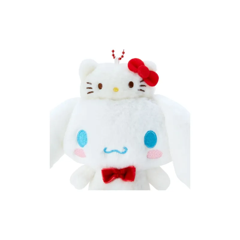Sanrio Cinnamoroll Hello Kitty 50th Anniversary Dolls Plush Pendant 13cm High-3