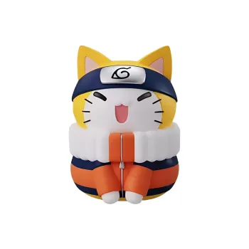 MegaHouse Naruto Uzumaki NARUTO Large Cat Collection Reissued Version Chibi Figures 10cm