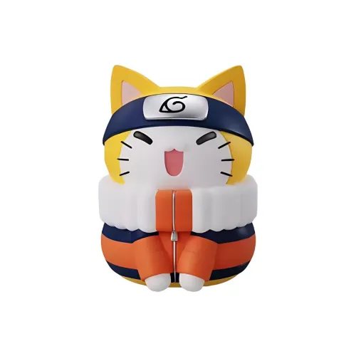 MegaHouse Naruto Uzumaki NARUTO Large Cat Collection Reissued Version Chibi Figures 10cm