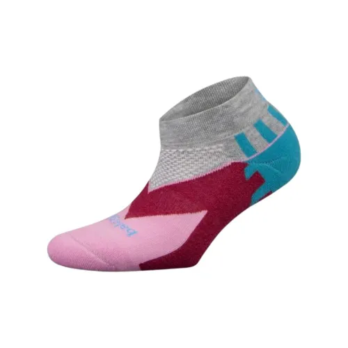 BALEGA Ankle Socks Women's 1 Pack Pink Gray