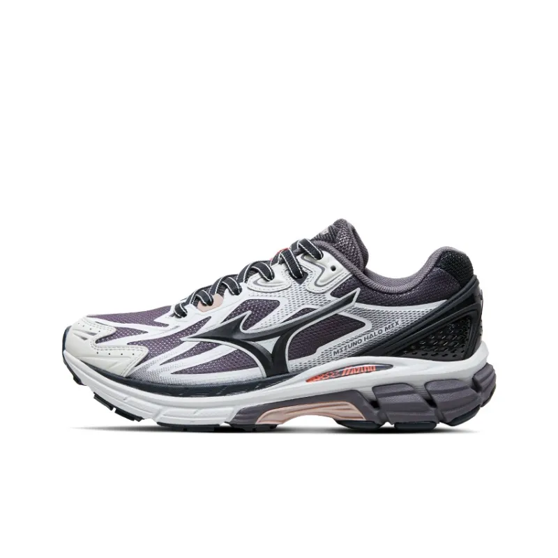 Mizuno Halo Mi Slip Resistant Low Top Running Shoes Unisex Cool Gray Black-0