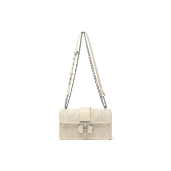 BETTINA VIVIAN PU Shoulder Bag Regular Women's Beige Apricot/Black/Pink