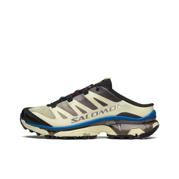 Mm6 Maison Margiela X SALOMON XT 4 Running Shoes Unisex Low Top Light Yellow Gray