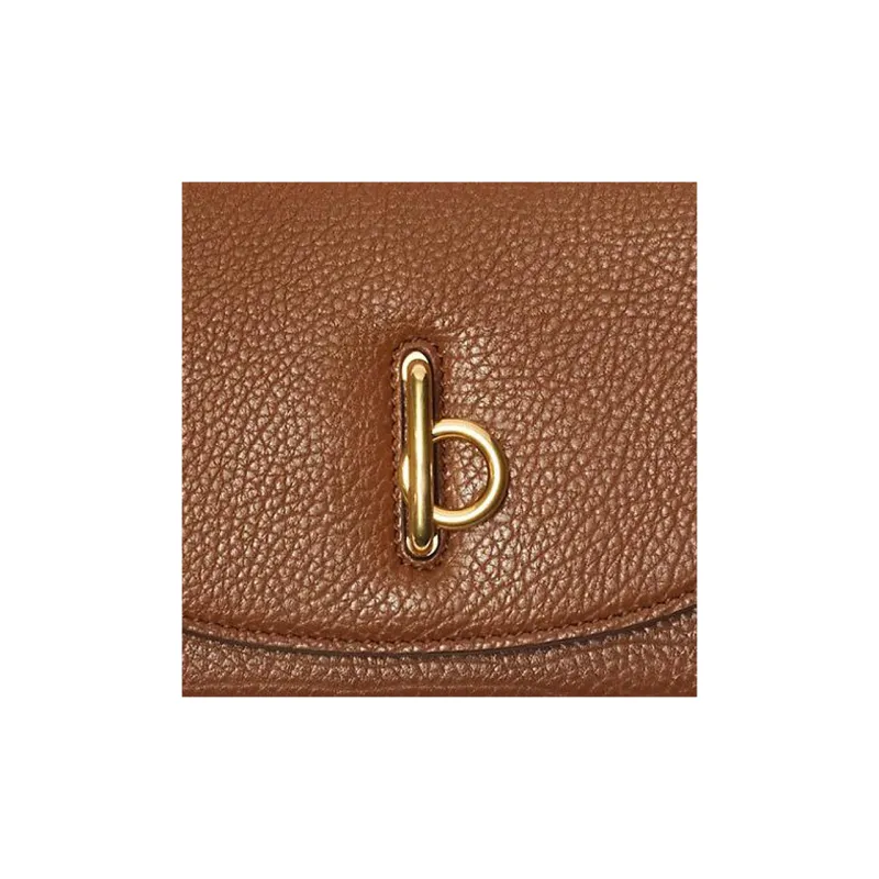 Burberry Rocking Horse Grained Calfskin Wallet Women's Brown-2