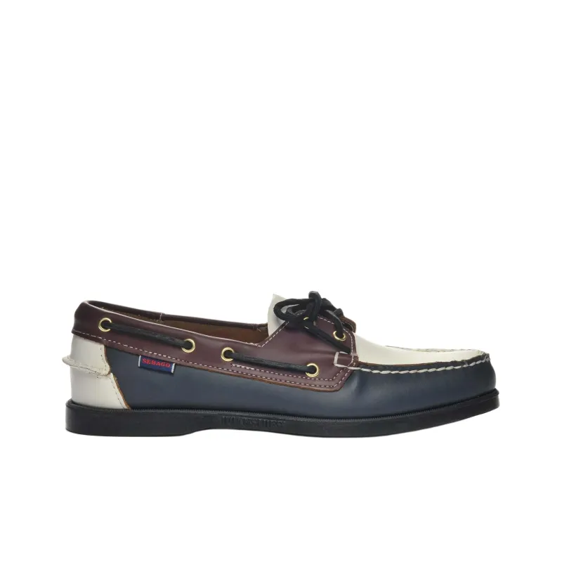 Sebago Outsides Boat Shoes Men's Blue-1