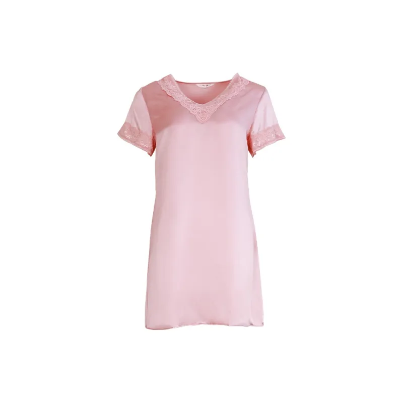 Silk Boundary Nightgown Women's-4