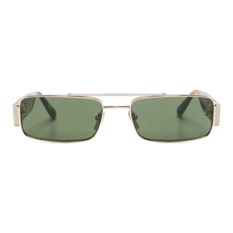 Linda Farrow Joey Rectangular Frame Sunglasses-1