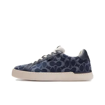 COACH Lowline Low Top Skateboard Shoes Men's Blue