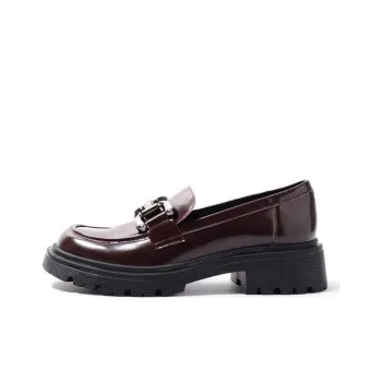 STEVE MADDEN Loafers 4.3cm Women's Burgundy