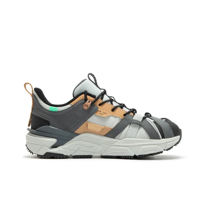 361° Cushioning Lightweight Low-Top Running Shoes Men's Gray-1