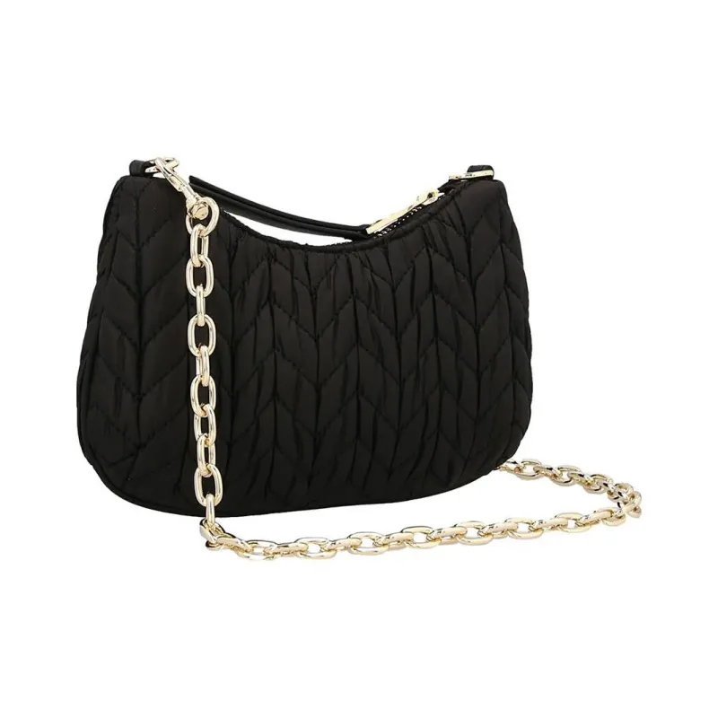 VERSACE JEANS COUTURE Polyester With Nylon Crossbody Bag, Shoulder Bag Women's Black-1