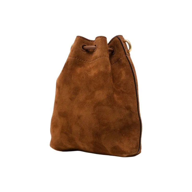 Jimmy Choo Bon Bon Suede Bucket Bag-1