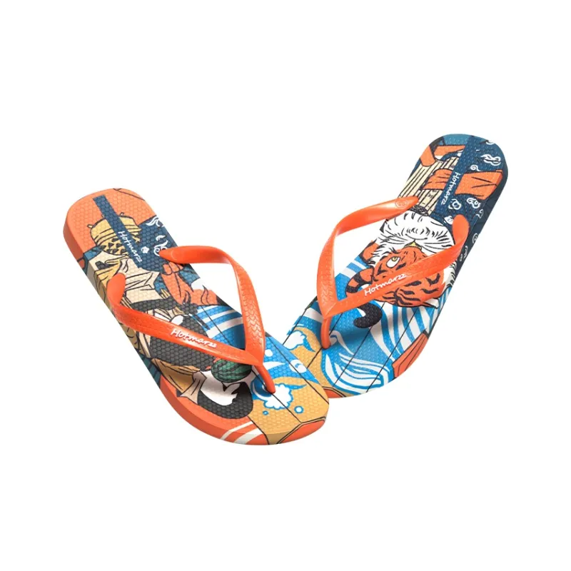 HOTMARZZ Slip Resistant Flip Flops Men's-4