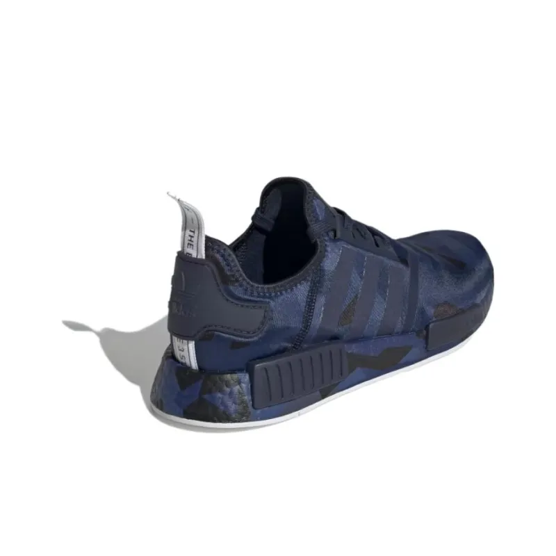 Adidas Originals Nmd R1 Fractal Camo Collegiate Navy-3
