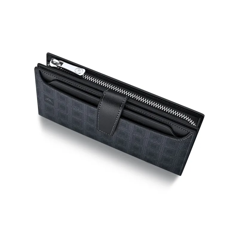 WilliamPOLO Clutches Black Grid Pattern-4