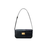 Pleated Textured Classic Black