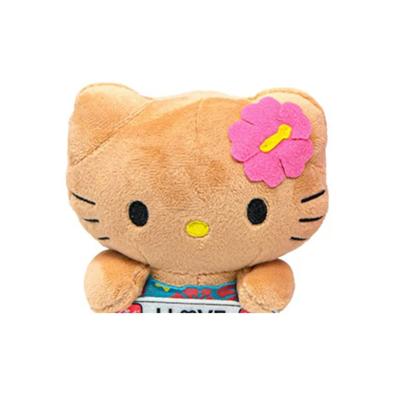 Sanrio Hello Kitty Hawaii Collection, Sign Holder Dolls Plush Doll Trumpets High-1
