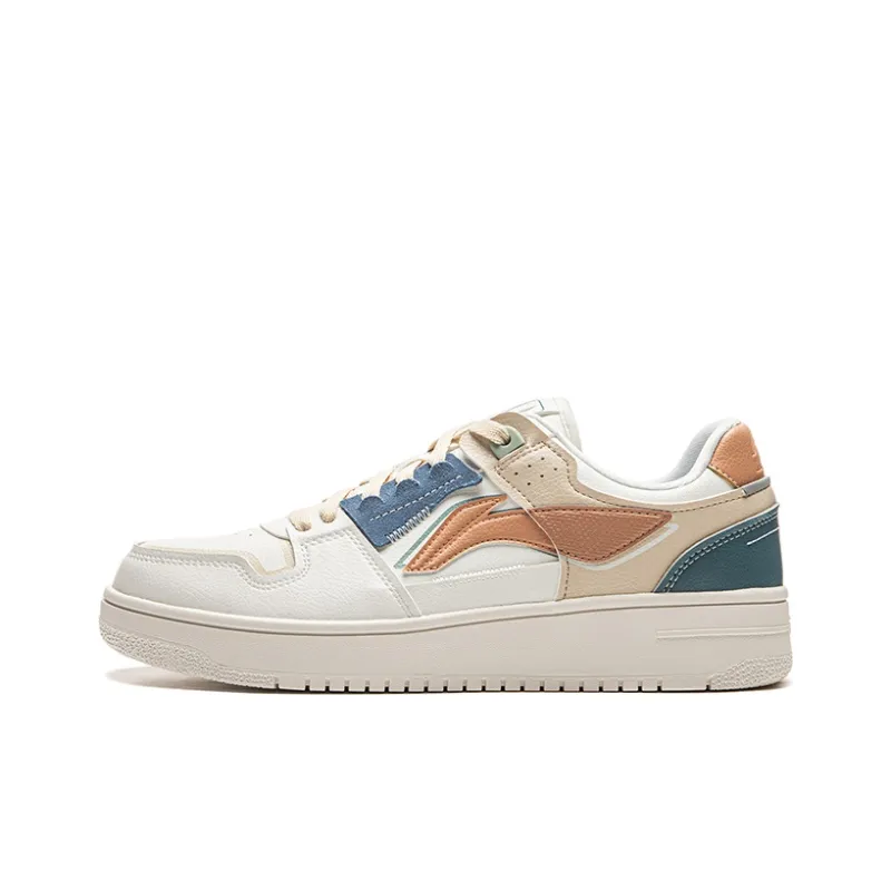 LiNing Tianji Collection Low Top Skateboard Shoes Men's Mist White-0