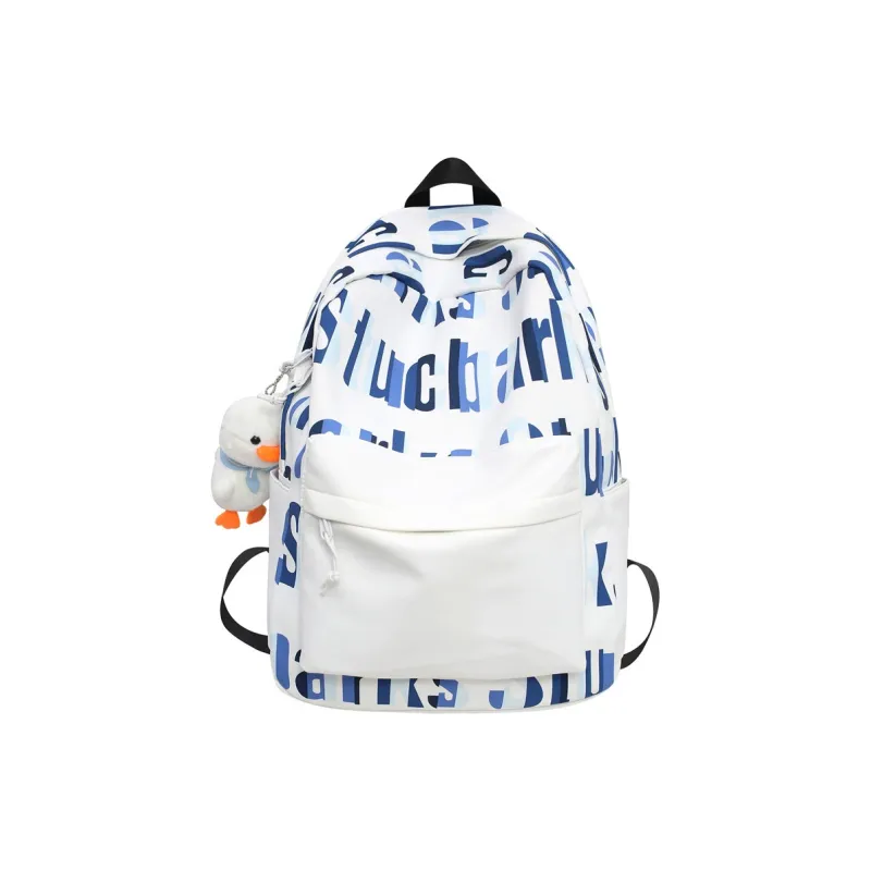GEERDUN Nylon Backpack Regular Unisex Green/Blue-0