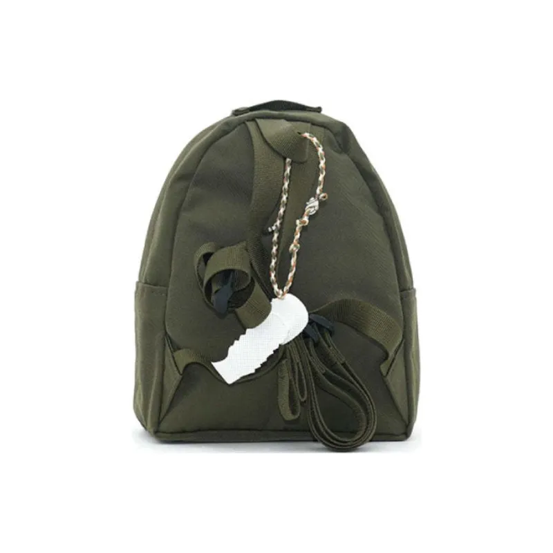 CILOCALA Nylon Backpack Extra Small Unisex Spinach Green-3
