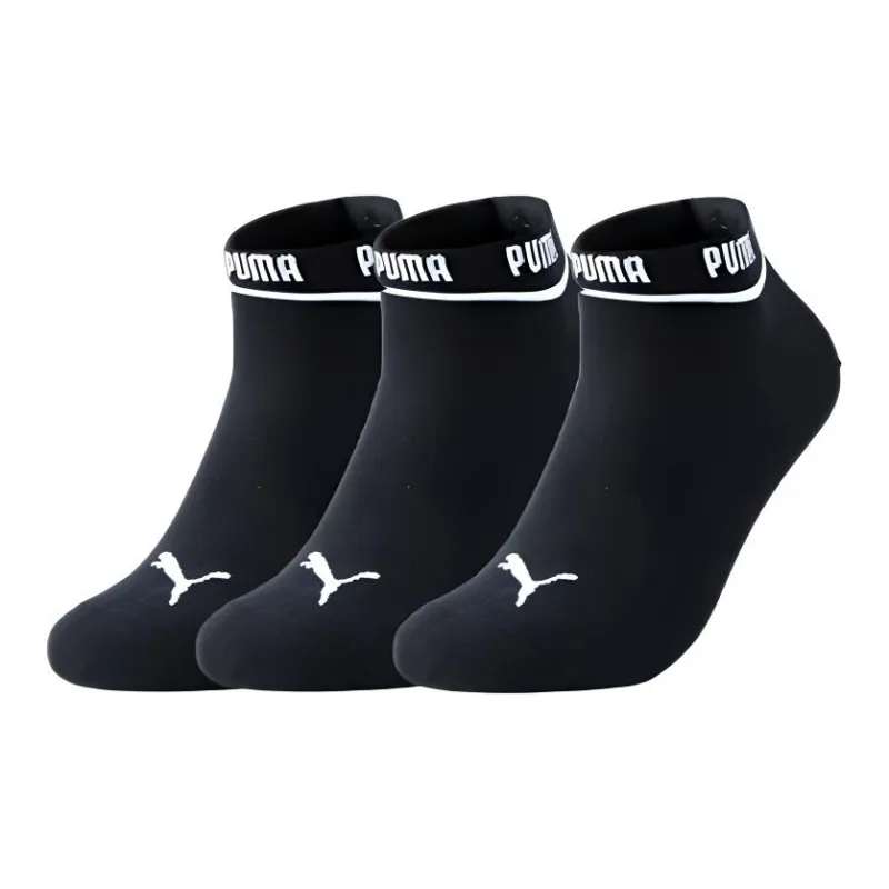 PUMA Ankle Socks Unisex 3 Pack Black-0
