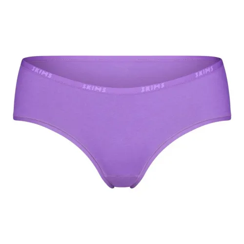 SKIMS COTTON LOGO HIPSTER Underpants Women's 1 Pack ULTRA VIOLET/Ultraviolet